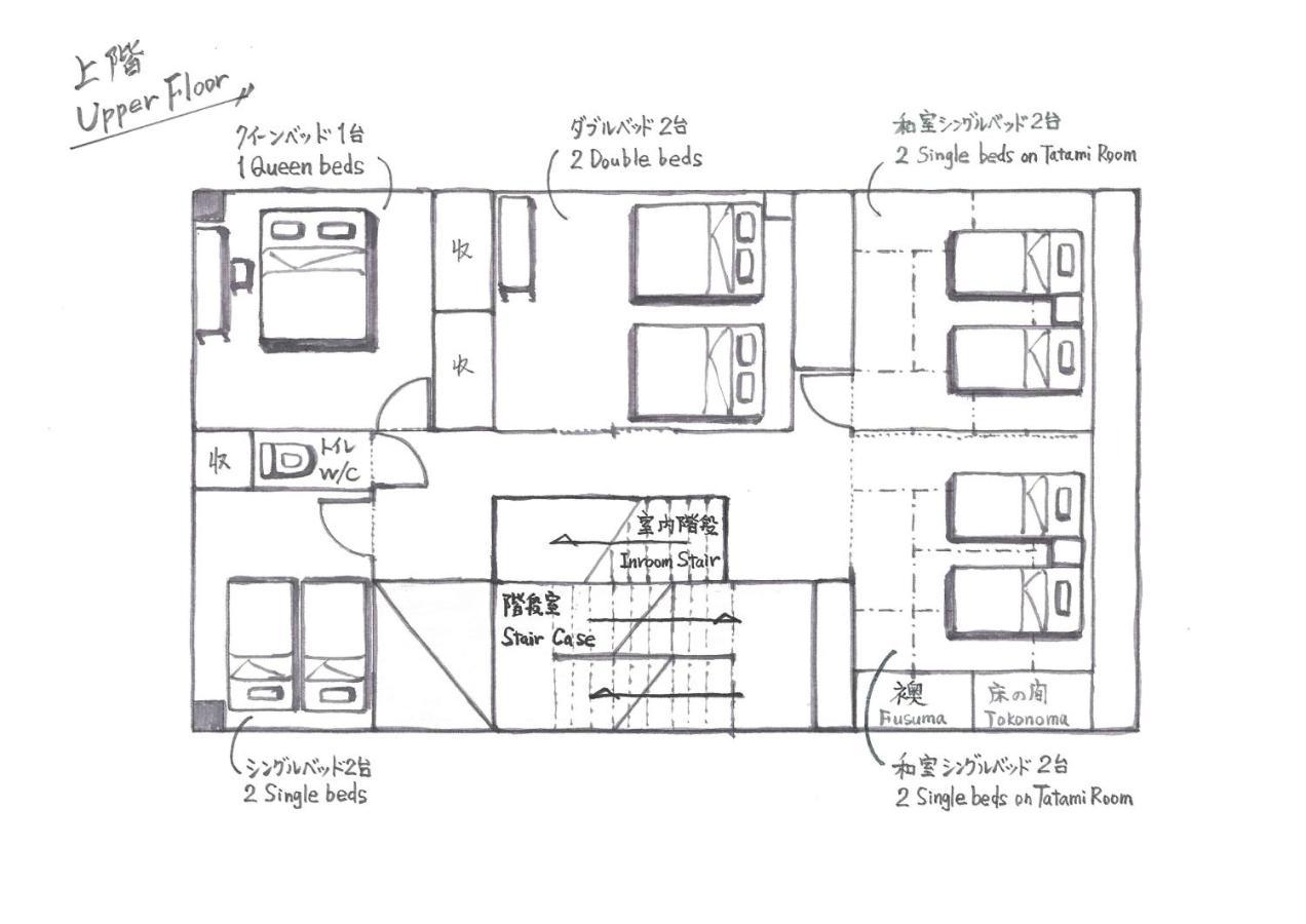 Konjaku-So Dotonbori Penthouse Stay Osaka Exteriör bild