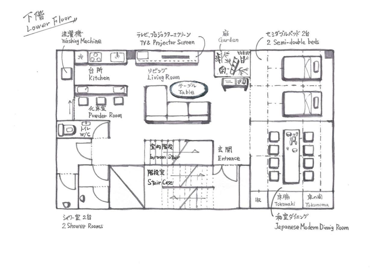 Konjaku-So Dotonbori Penthouse Stay Osaka Exteriör bild